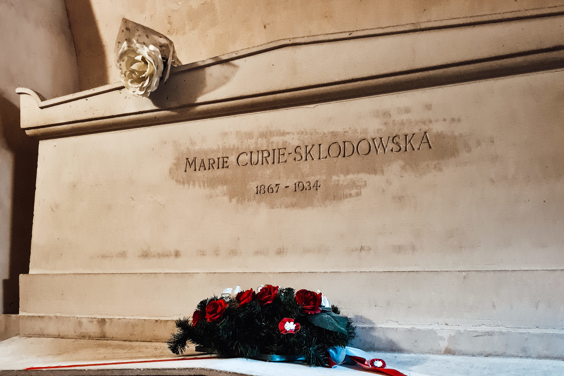 Grab von Marie Curie im Panthéon