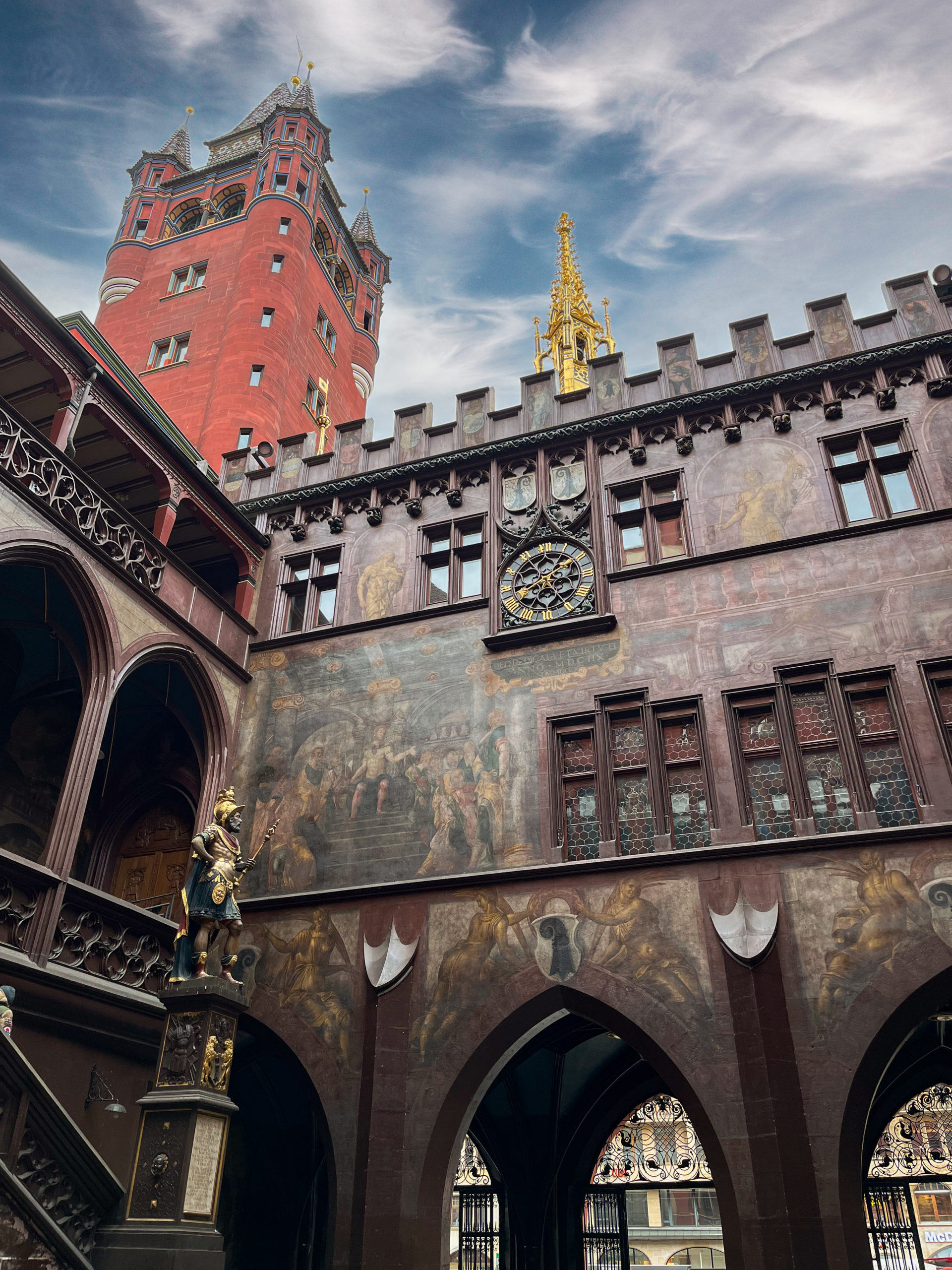 Rathaus Basel Innenhof