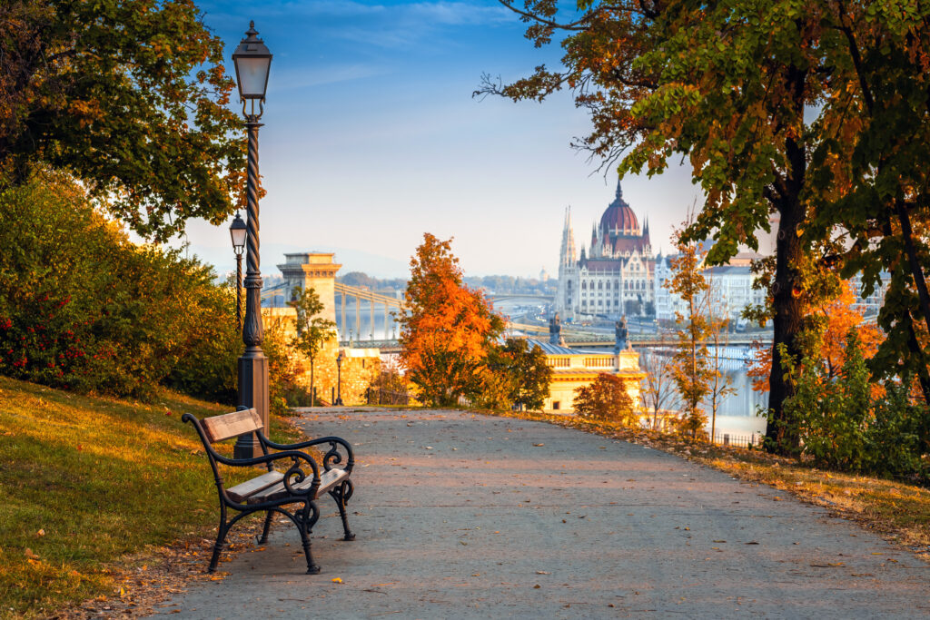 Herbst in Budapest, Ungarn