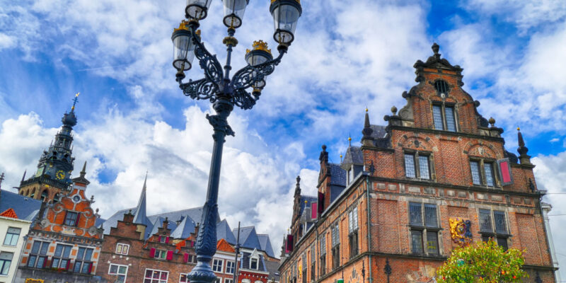 Historisches Zentrum von Nijmegen in den Niederlanden